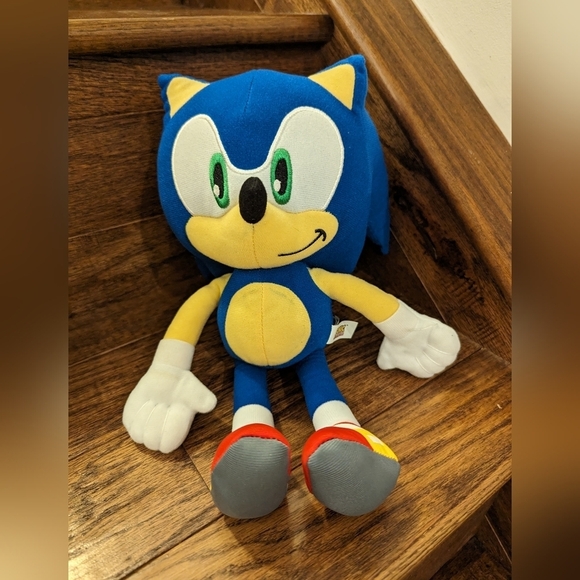 SONIC The Hedgehog Plush Toy 12 Inch - Sega Toy Factory - Picture 1 of 8
